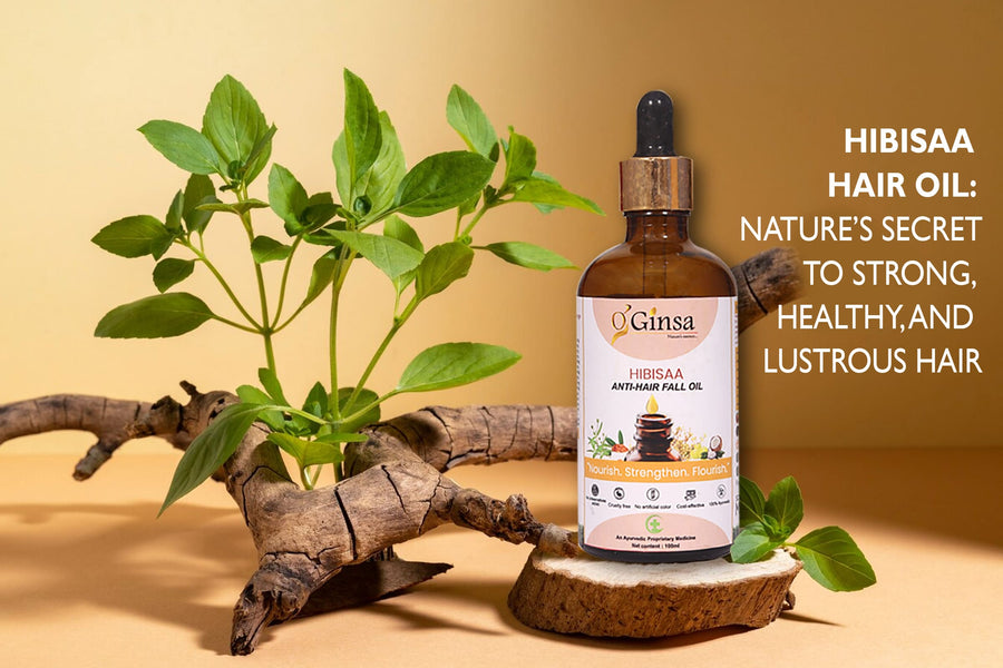 Hibisaa Anti-Hair Fall Oil: Best Ayurvedic Oil for Hair Fall | Ginsa Herbals