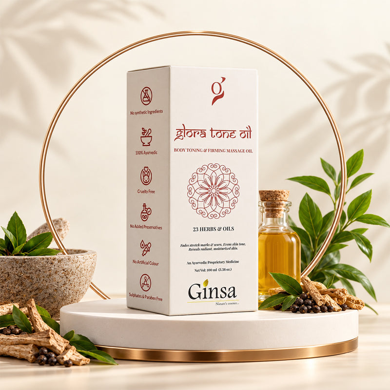 Glora Tone Oil – Body Toning & Firming Massage Oil